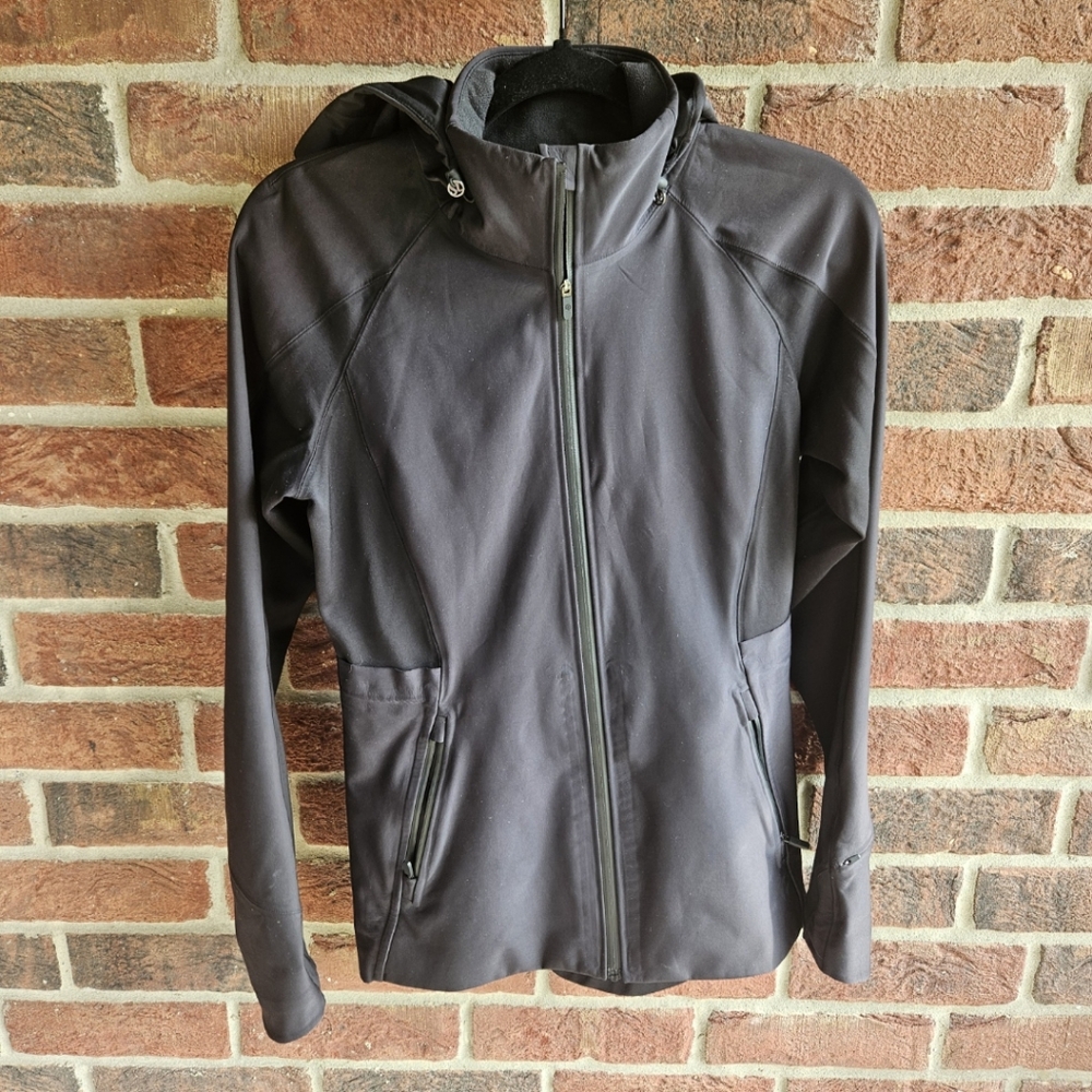 Lululemon Women's Size 4 Black Sleet Sprinter Jacket/Coat